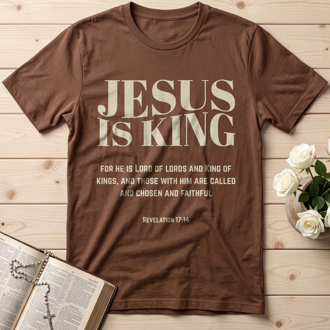 Jesus Is King For He Is Lord Of Lords And King Of Kings And Those With Him Are Called And Chosen And Faithful Revelation 17.14 01