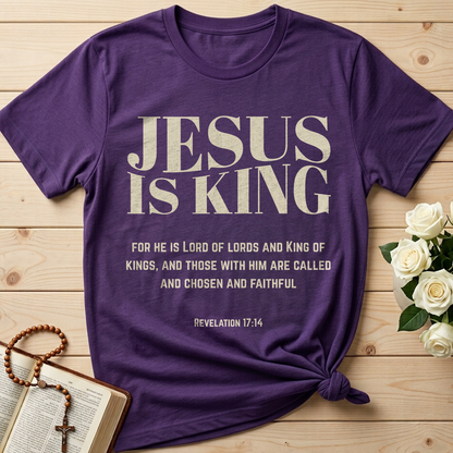 Jesus Is King For He Is Lord Of Lords And King Of Kings And Those With Him Are Called And Chosen And Faithful Revelation 17.14 01