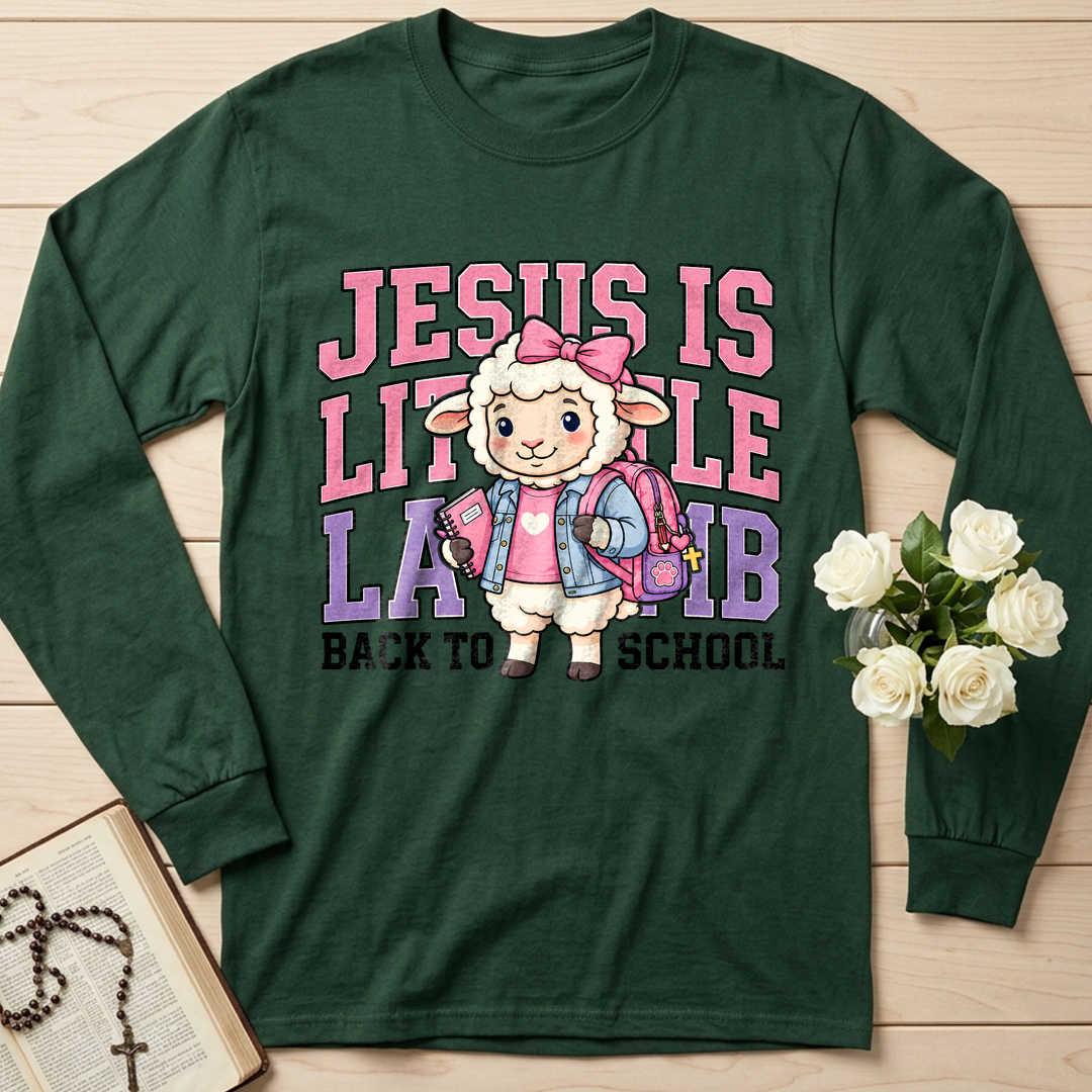 Jesus Is Little Lamb Back To School 01