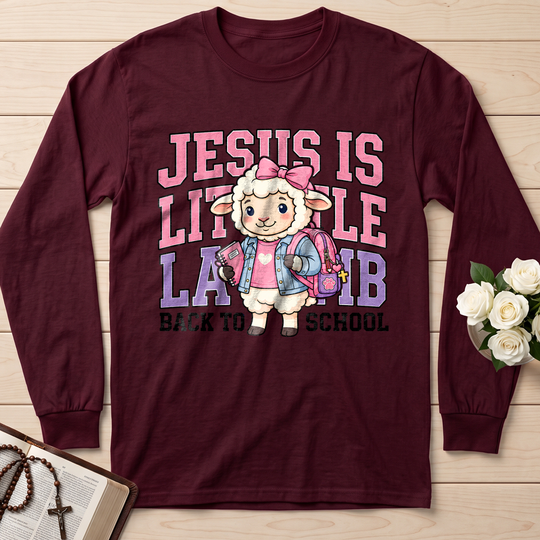 Jesus Is Little Lamb Back To School 01
