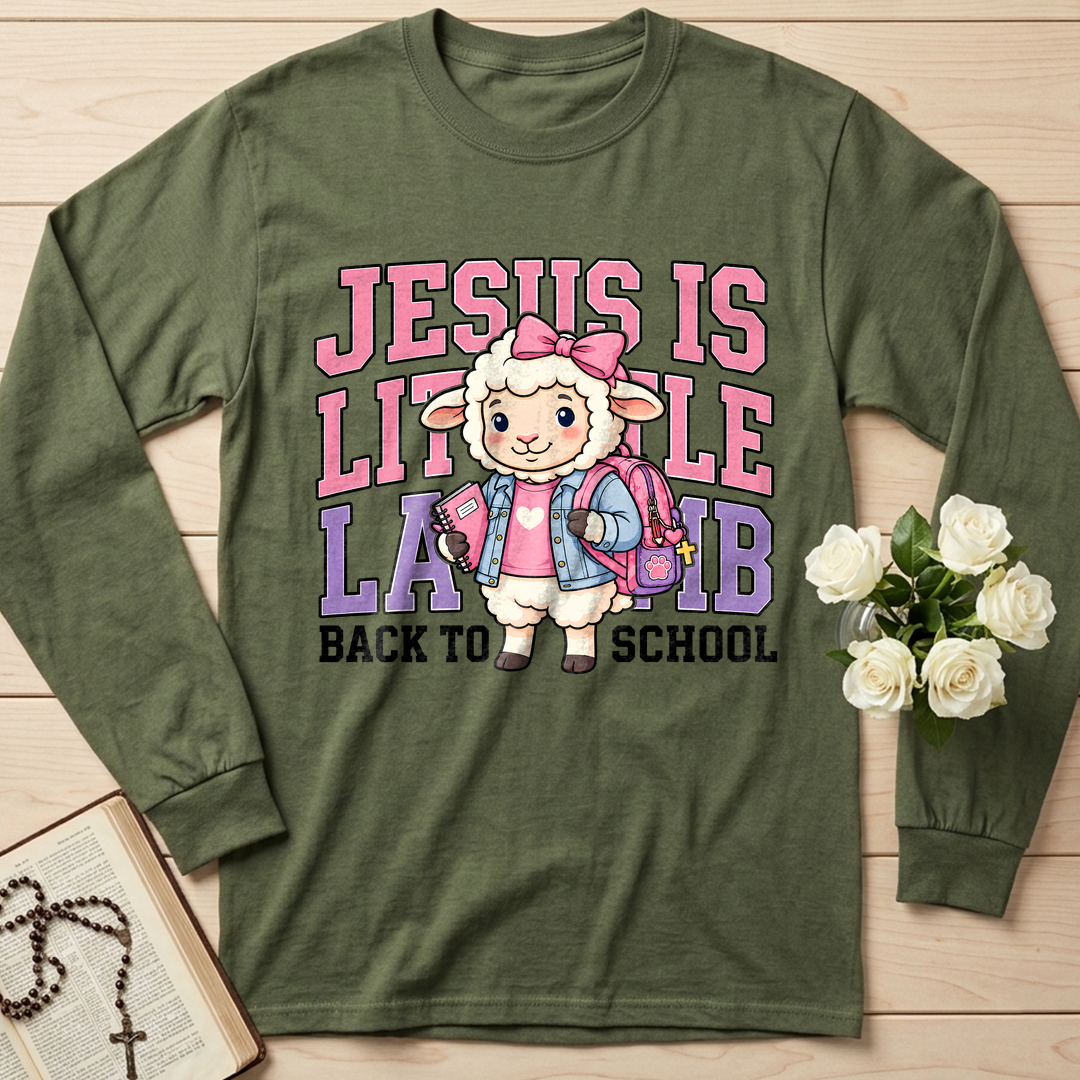 Jesus Is Little Lamb Back To School 01