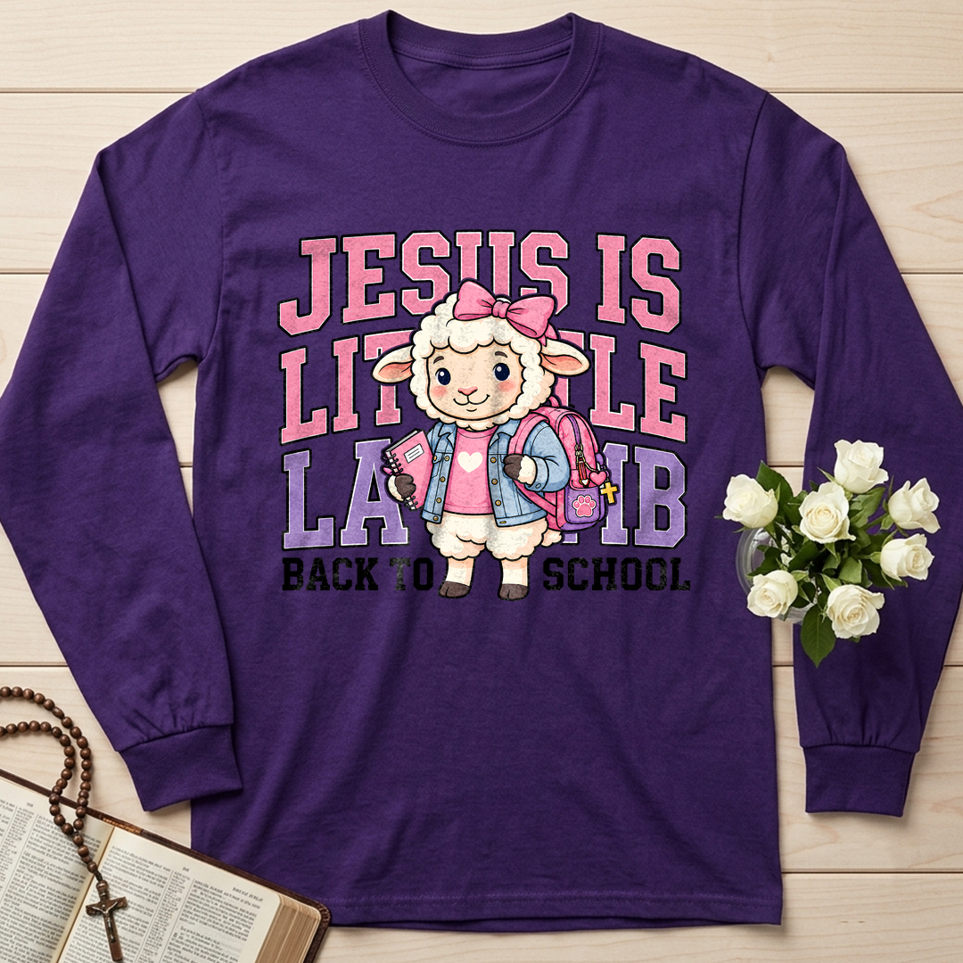 Jesus Is Little Lamb Back To School 01