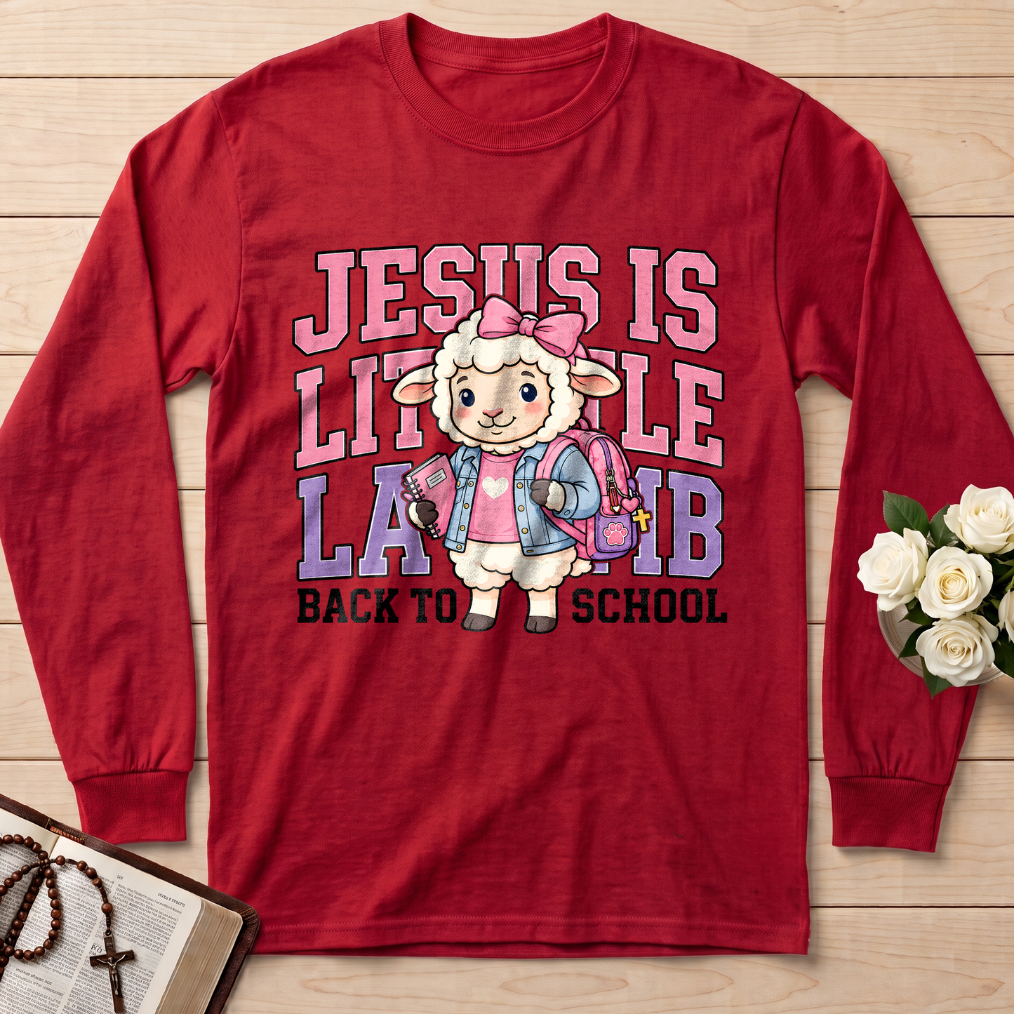 Jesus Is Little Lamb Back To School 01