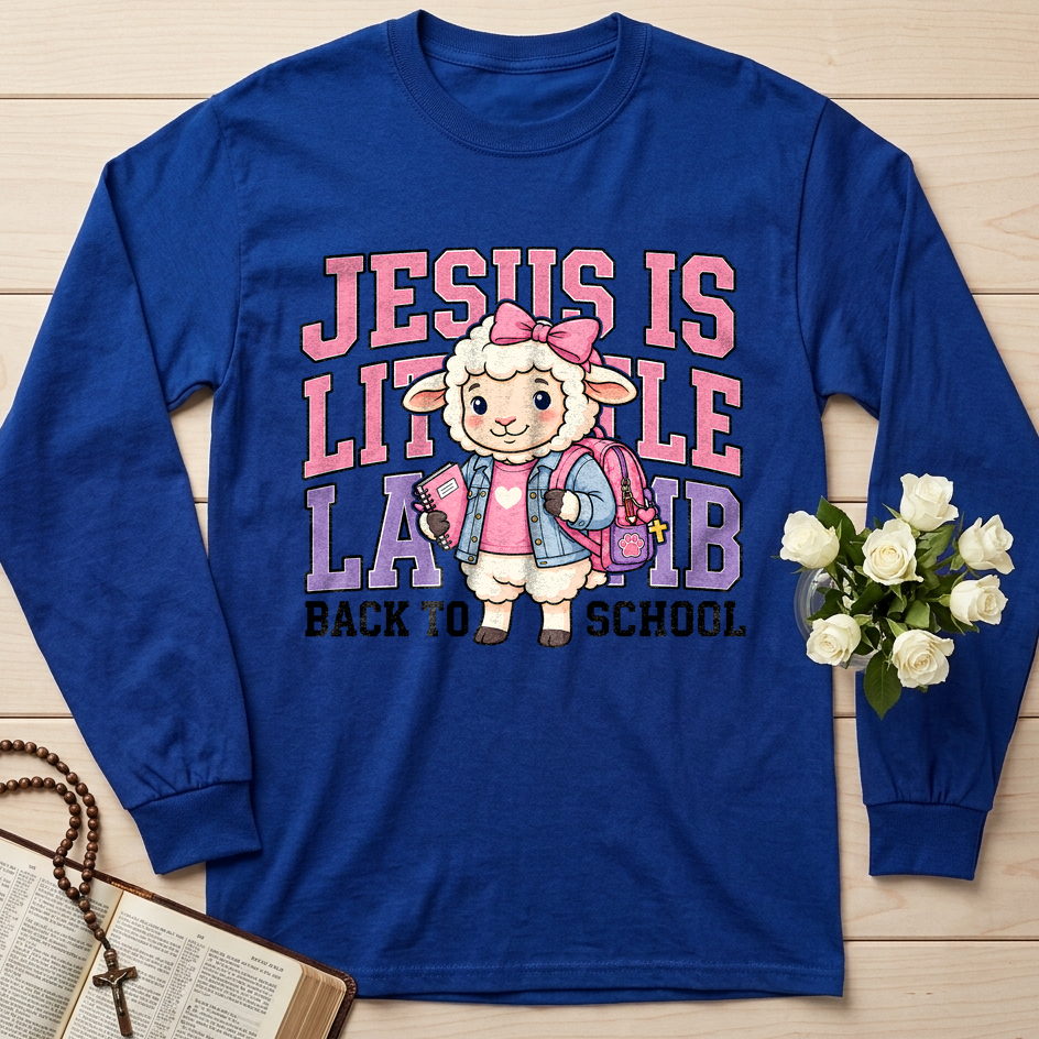 Jesus Is Little Lamb Back To School 01