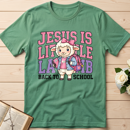 Jesus Is Little Lamb Back To School 01