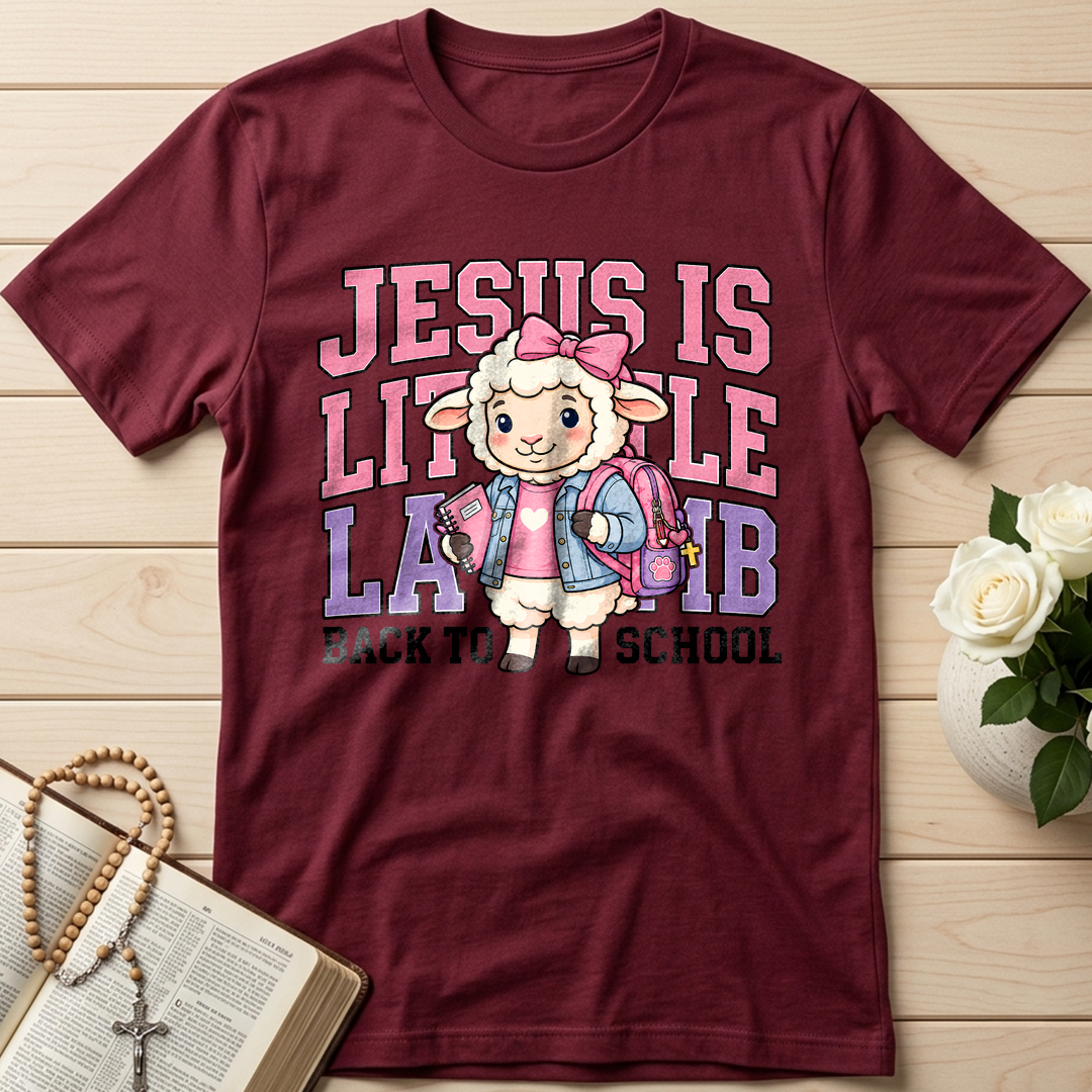 Jesus Is Little Lamb Back To School 01