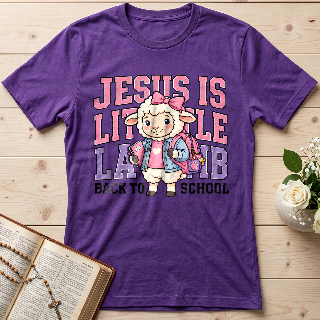 Jesus Is Little Lamb Back To School 01