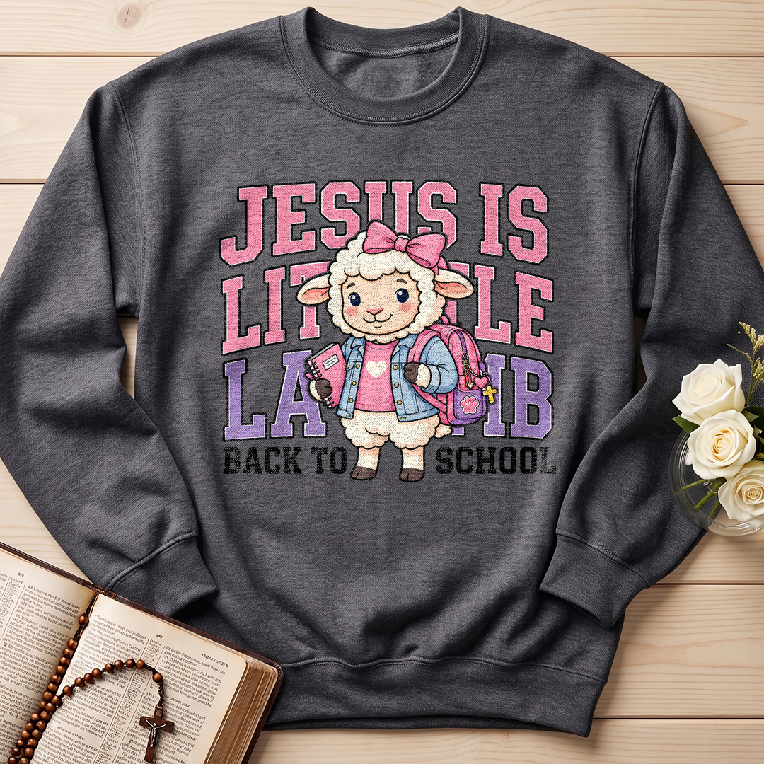 Jesus Is Little Lamb Back To School 01