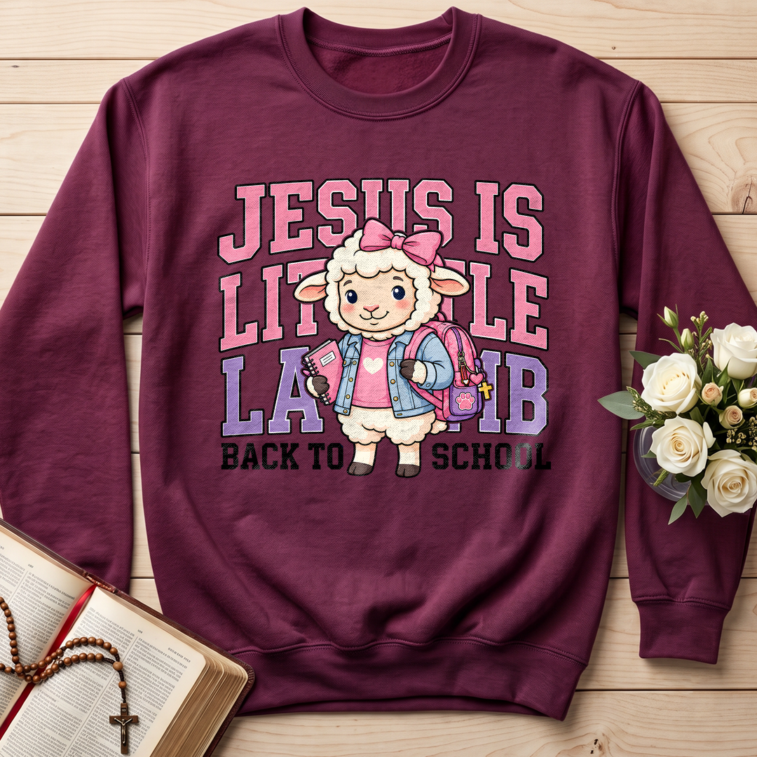 Jesus Is Little Lamb Back To School 01