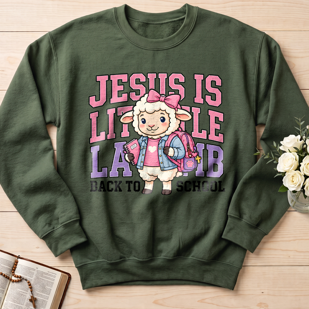 Jesus Is Little Lamb Back To School 01