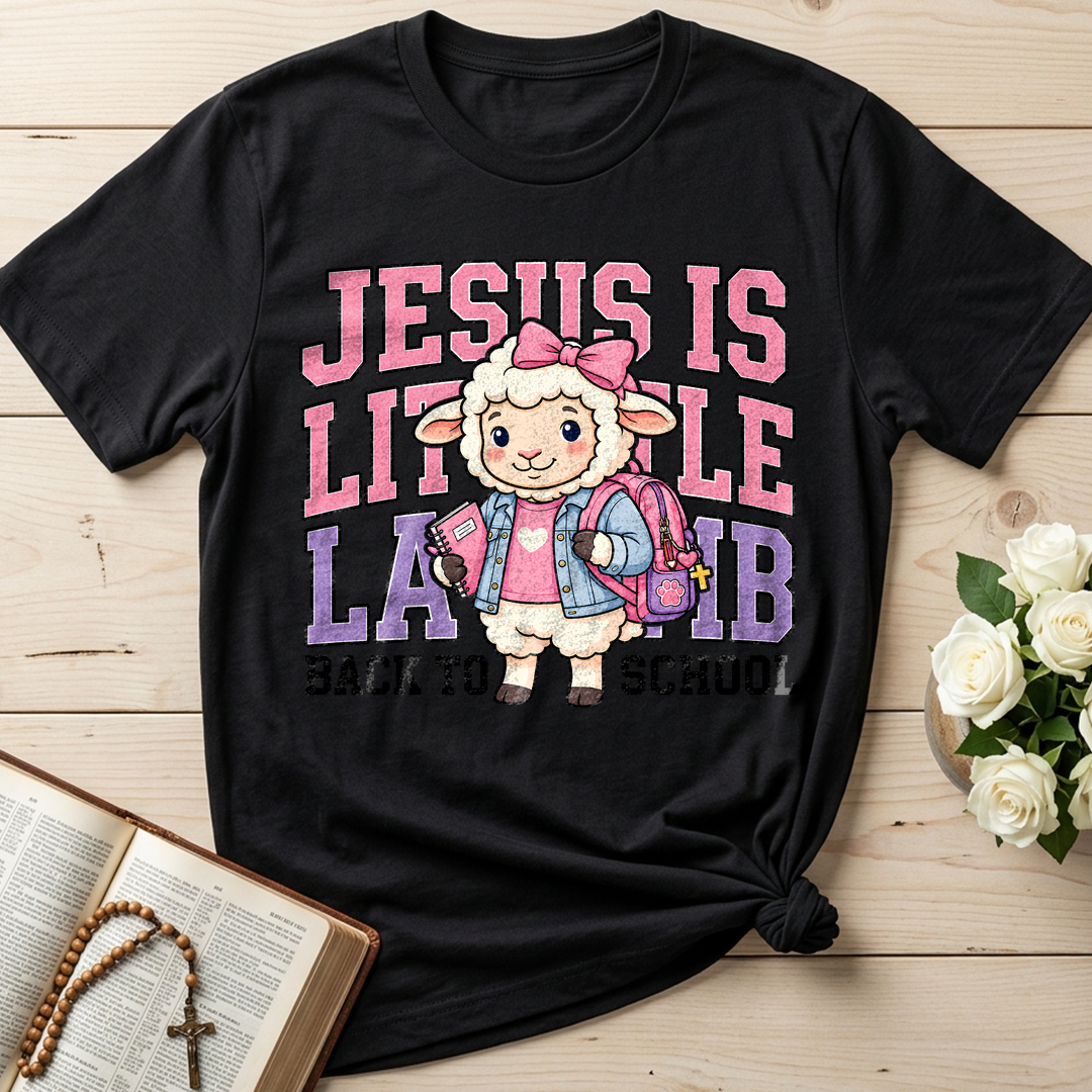 Jesus Is Little Lamb Back To School 01