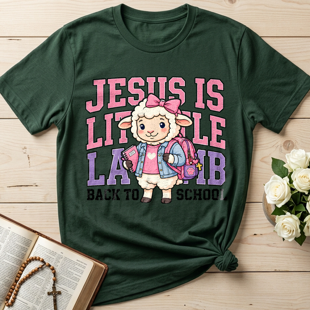 Jesus Is Little Lamb Back To School 01