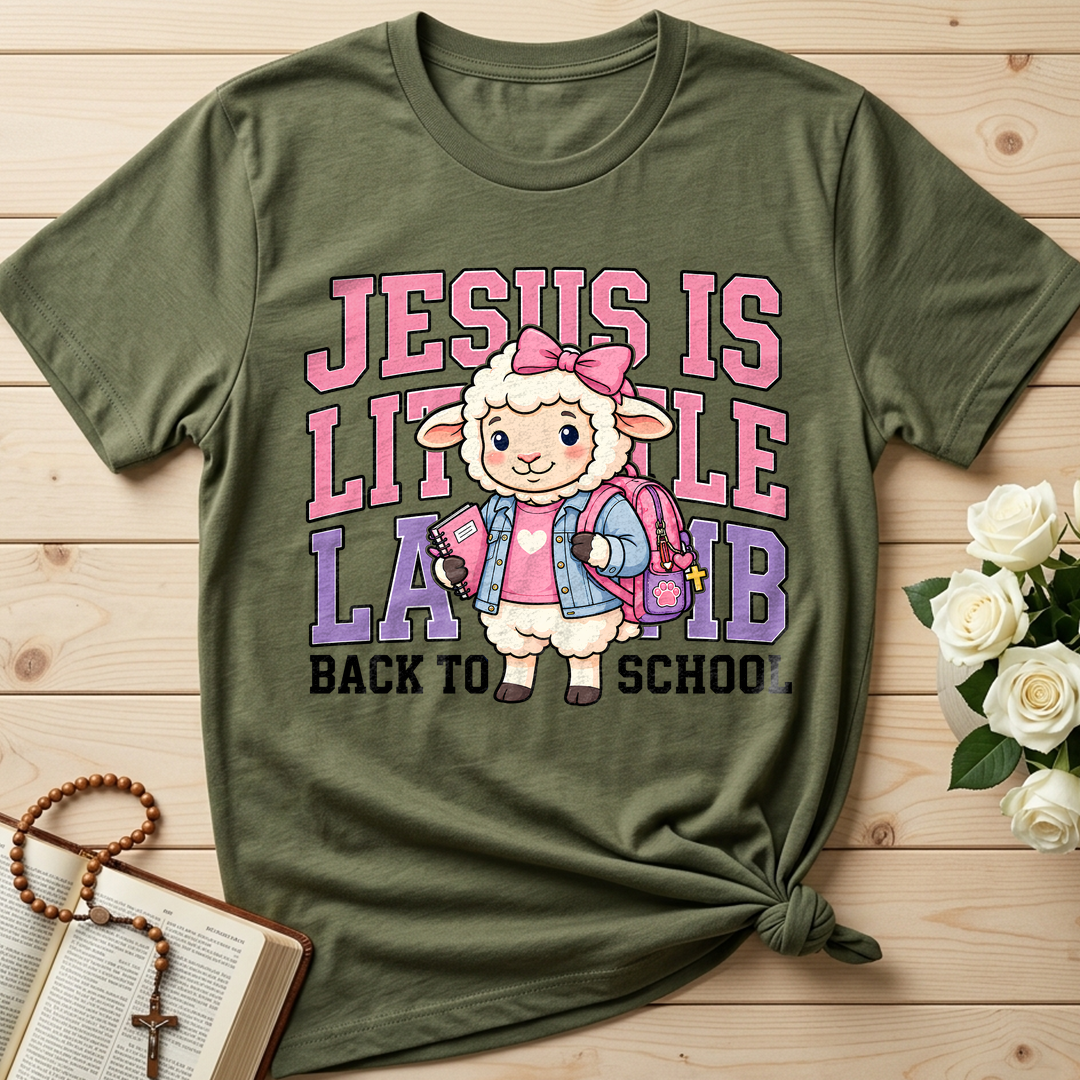 Jesus Is Little Lamb Back To School 01