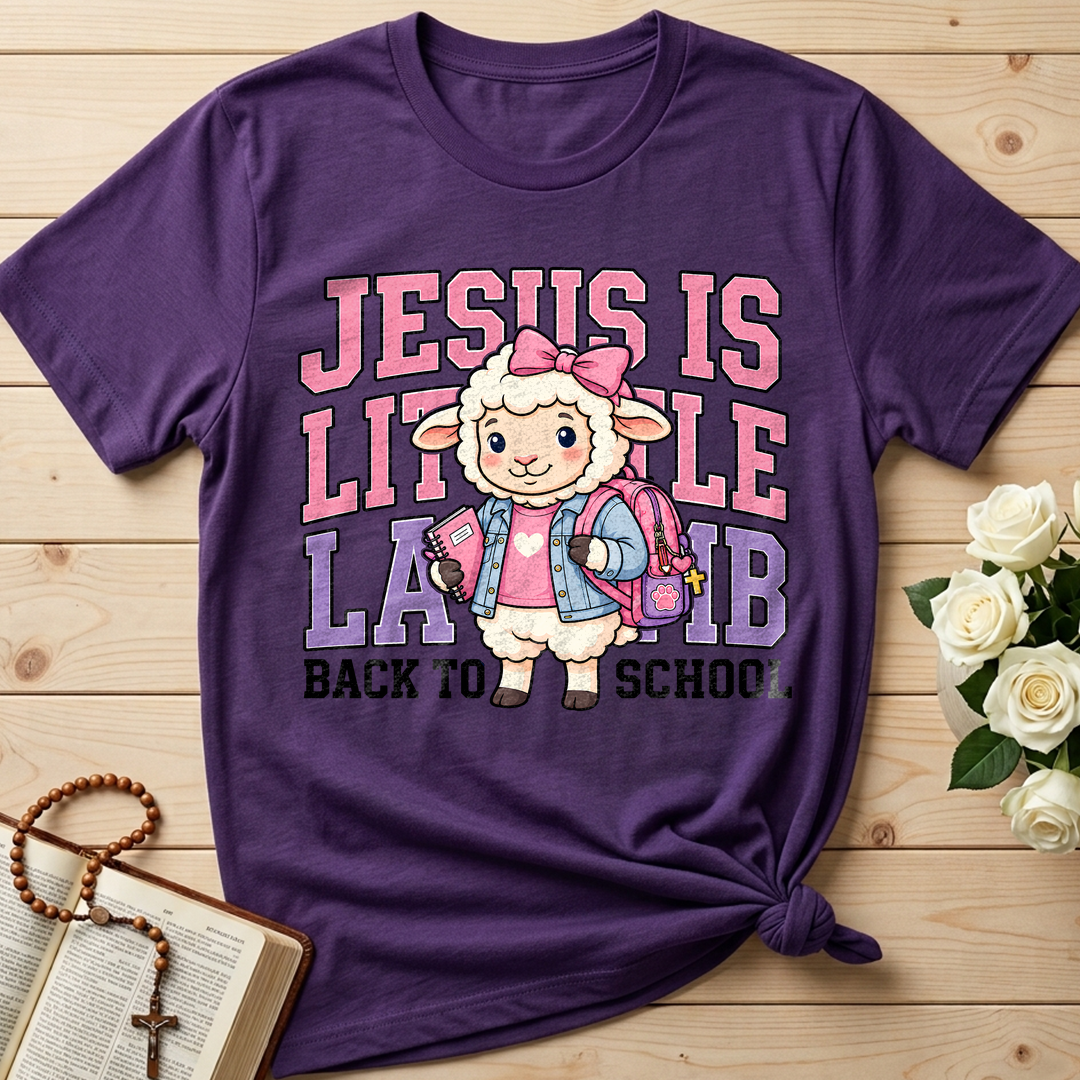Jesus Is Little Lamb Back To School 01