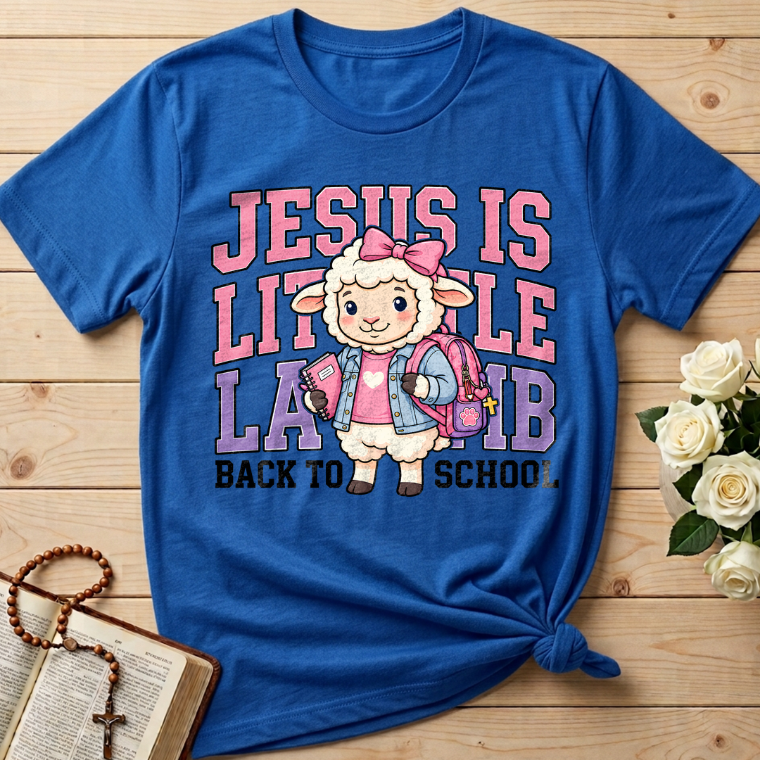 Jesus Is Little Lamb Back To School 01