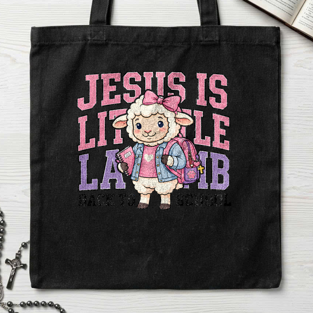 Jesus Is Little Lamb Back To School 01
