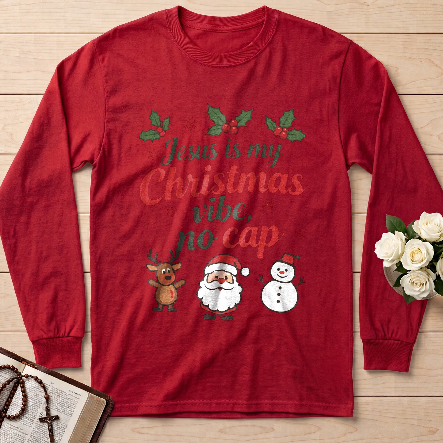 Jesus Is My Christmas Vibe No Cap 01