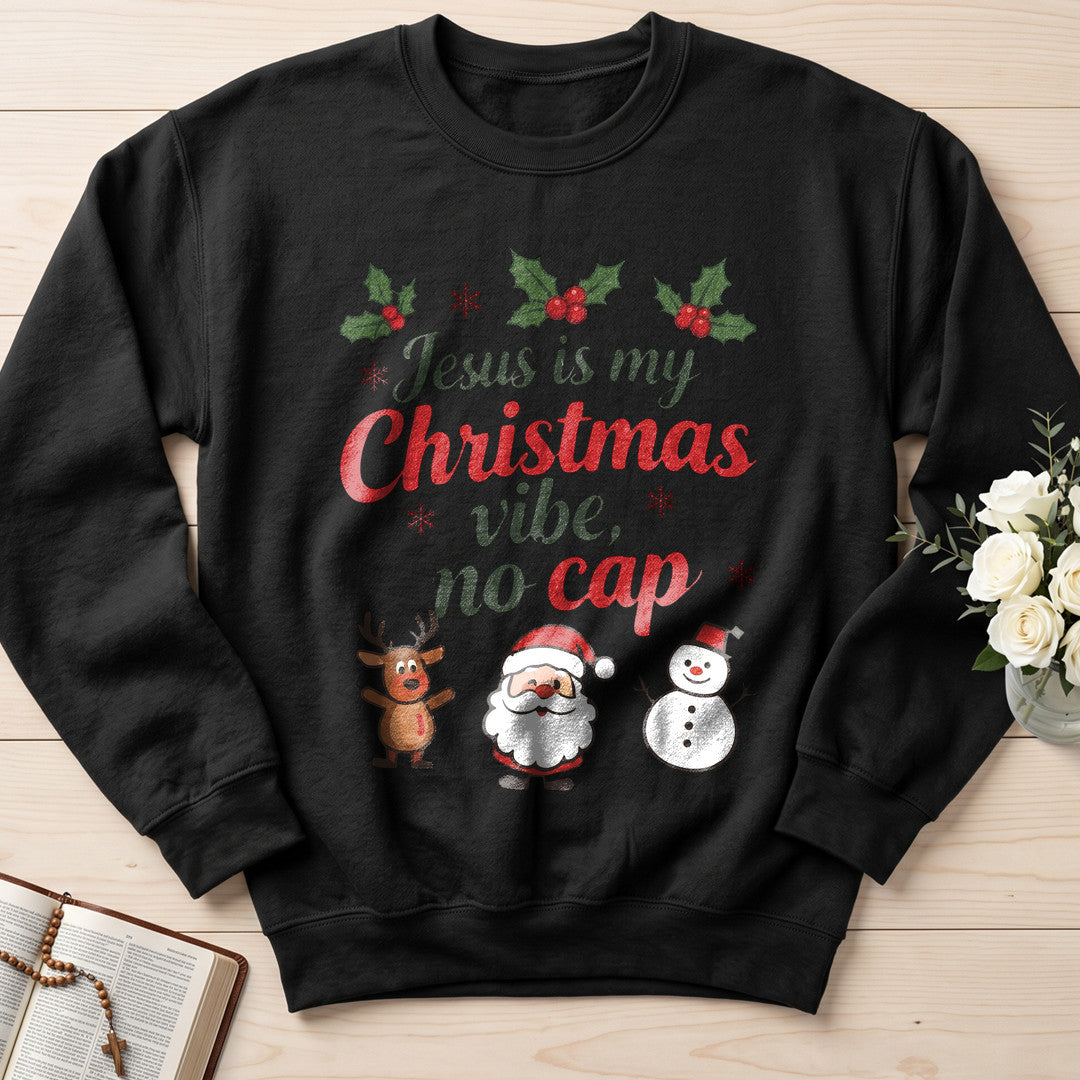 Jesus Is My Christmas Vibe No Cap 01