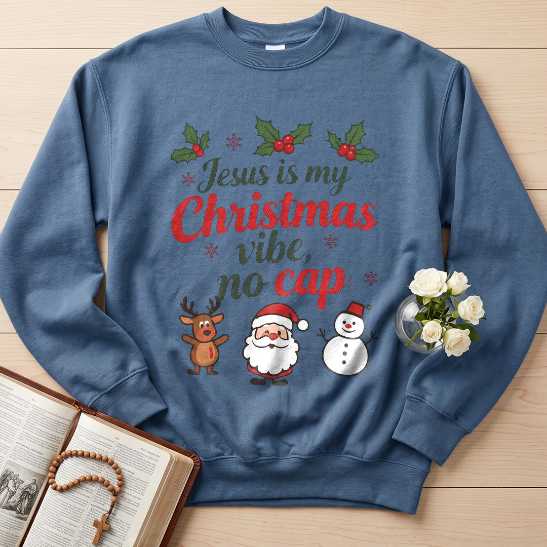 Jesus Is My Christmas Vibe No Cap 01
