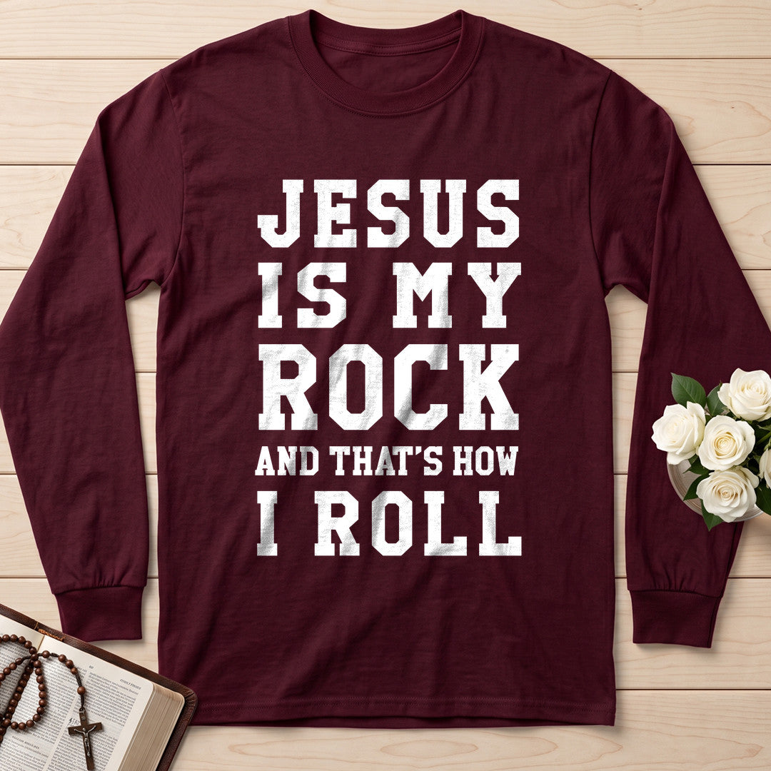 Jesus Is My Rock And That's How I Roll 01