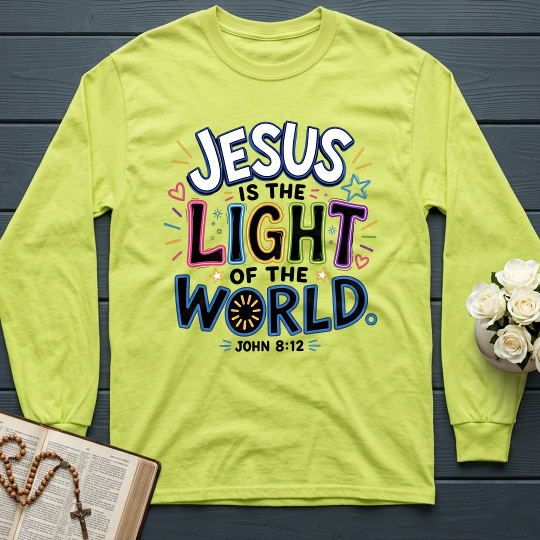 Jesus Is The Light Of The World John 8.12 01