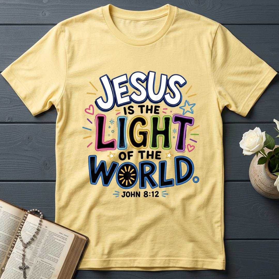 Jesus Is The Light Of The World John 8.12 01