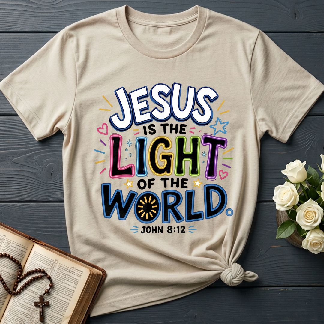 Jesus Is The Light Of The World John 8.12 01