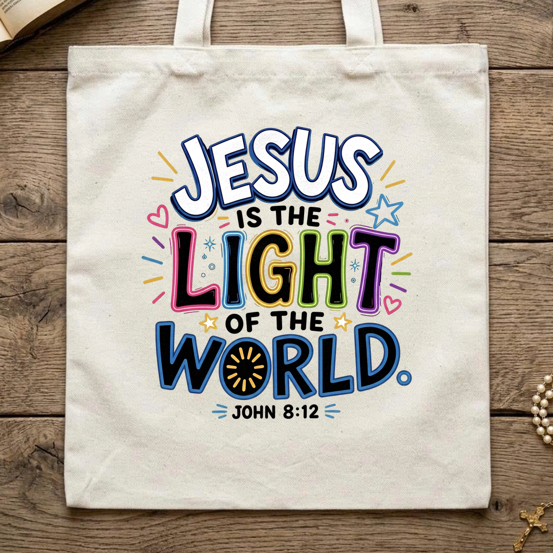 Jesus Is The Light Of The World John 8.12 01