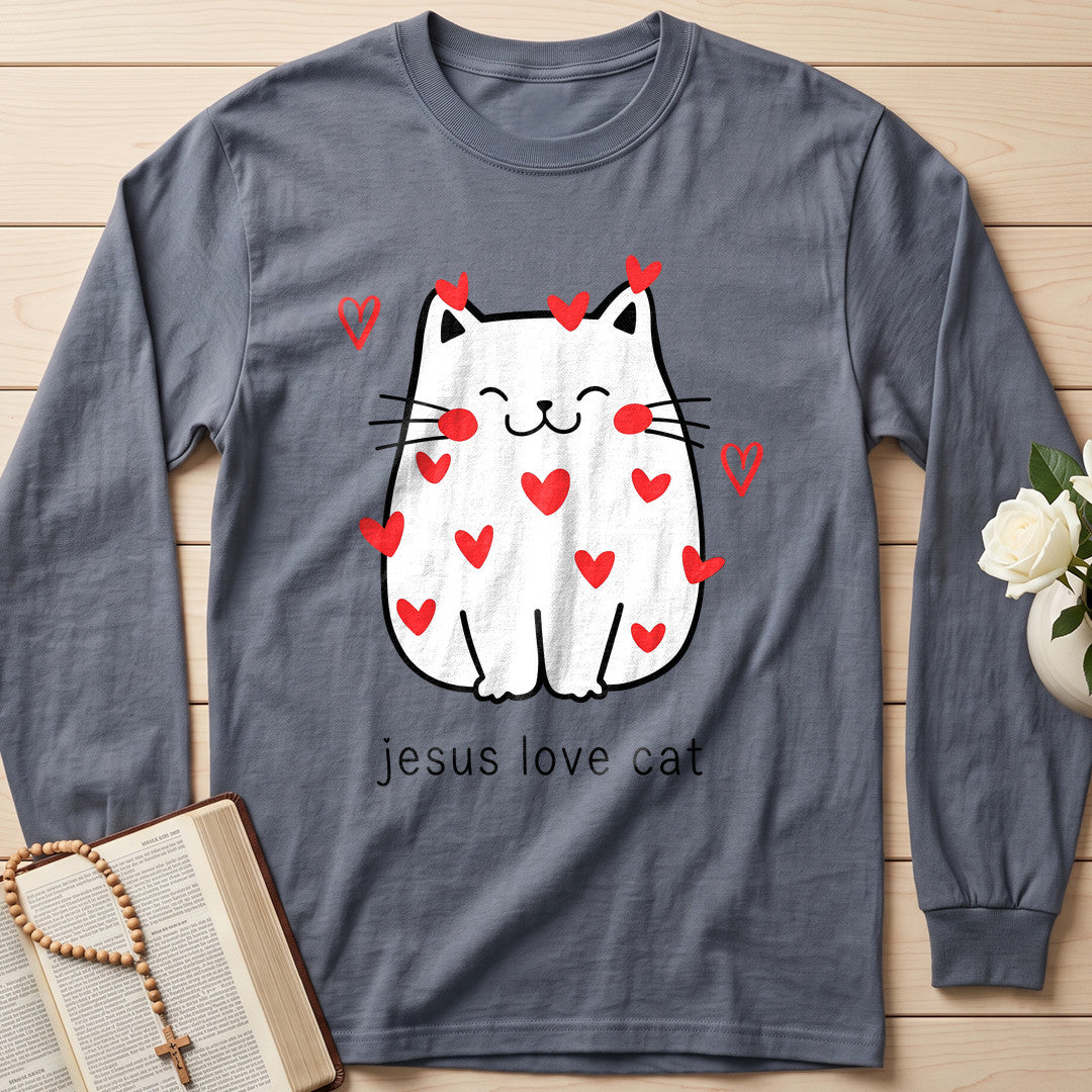Jesus Love Cat 01
