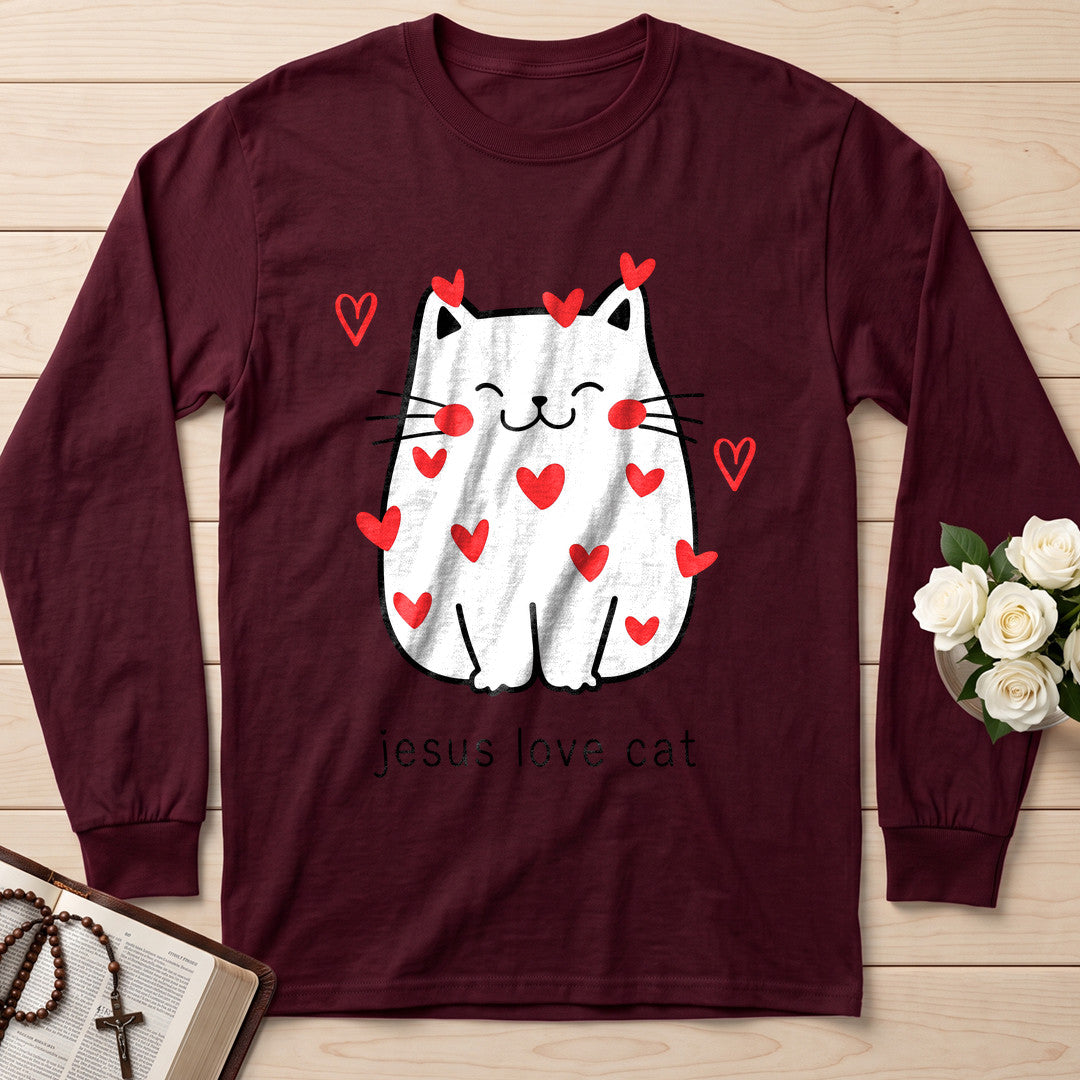 Jesus Love Cat 01