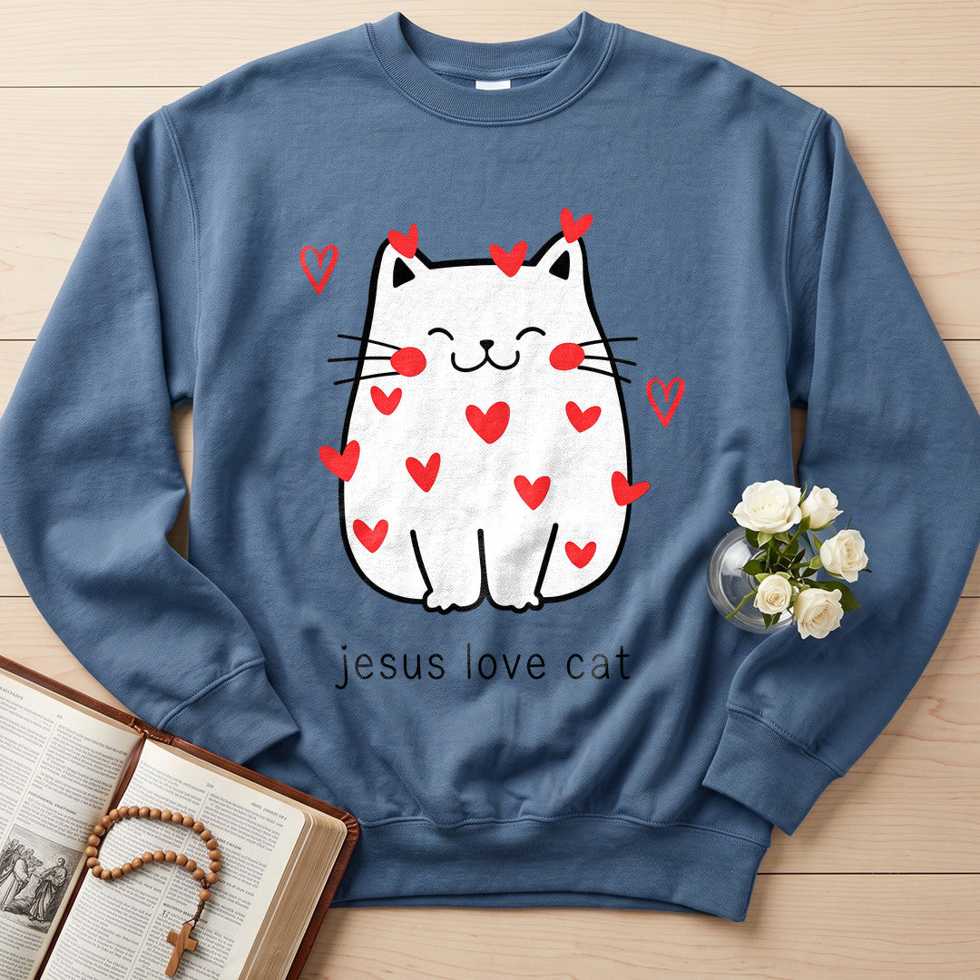 Jesus Love Cat 01