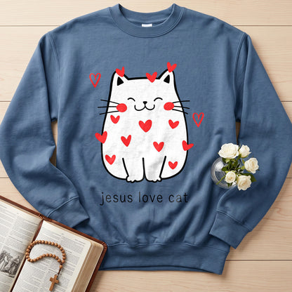 Jesus Love Cat 01