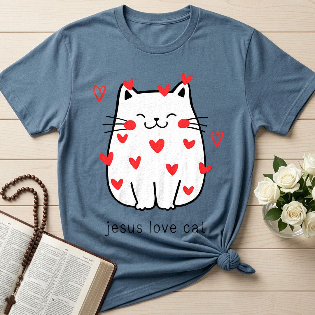 Jesus Love Cat 01