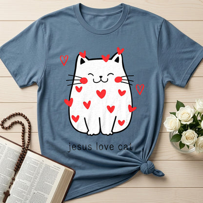 Jesus Love Cat 01