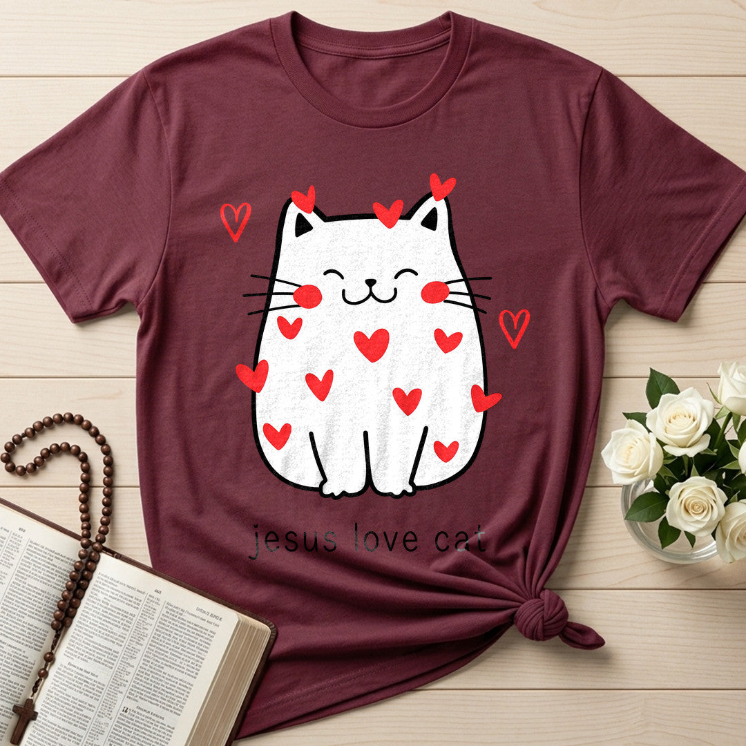 Jesus Love Cat 01