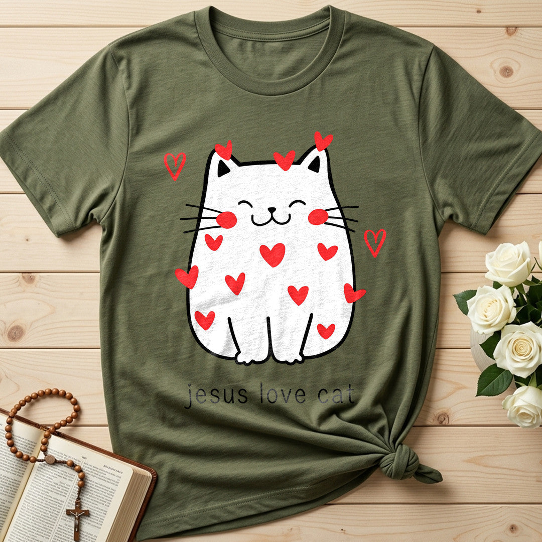Jesus Love Cat 01