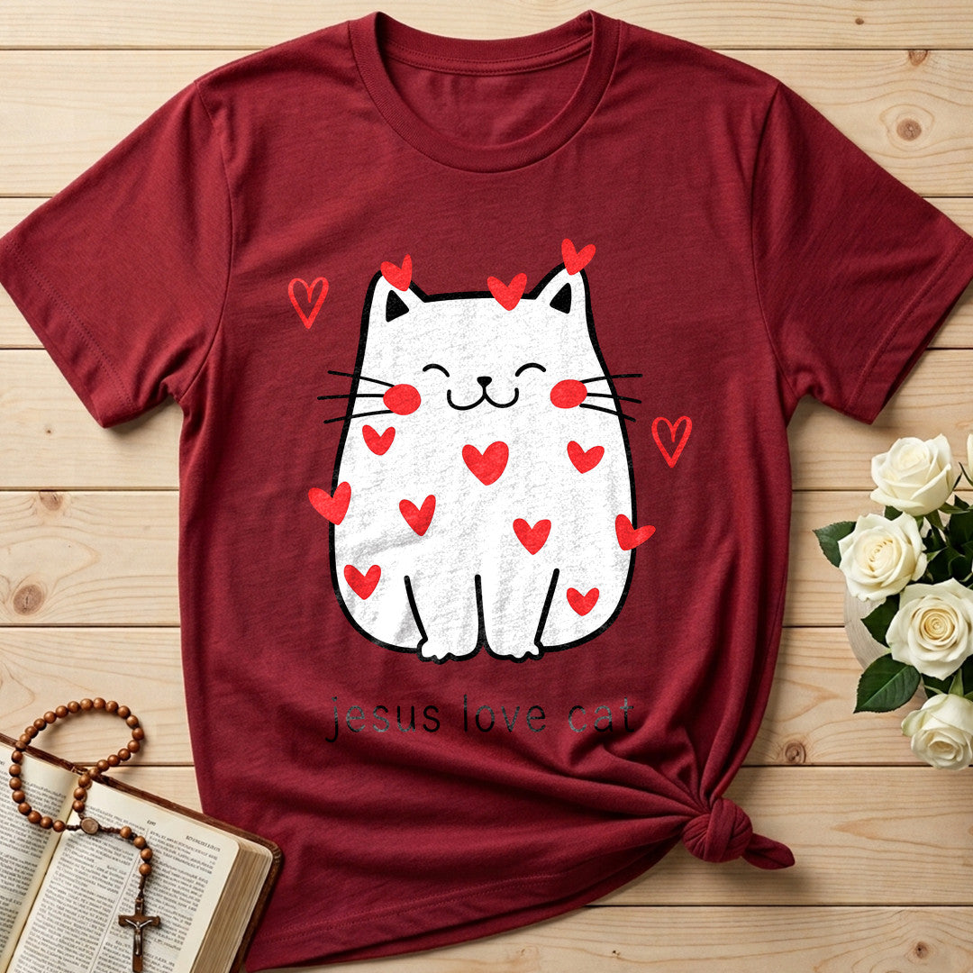 Jesus Love Cat 01