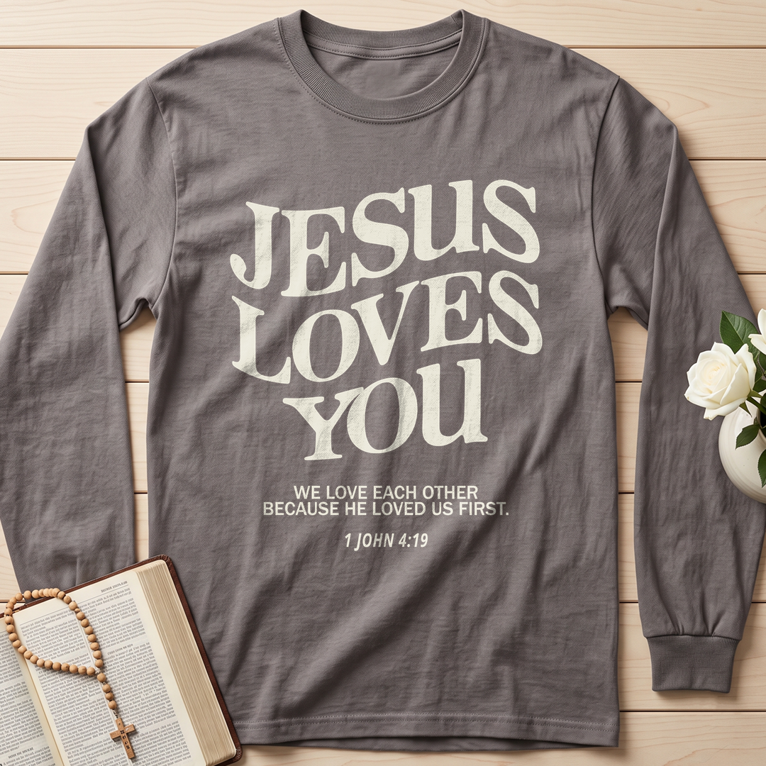 Jesus Loves You 1 John 4.39 01