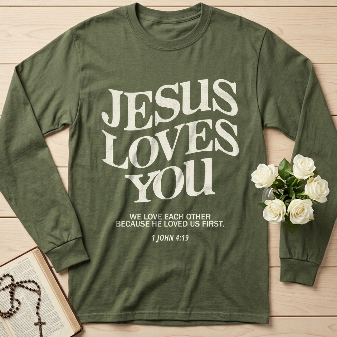 Jesus Loves You 1 John 4.39 01