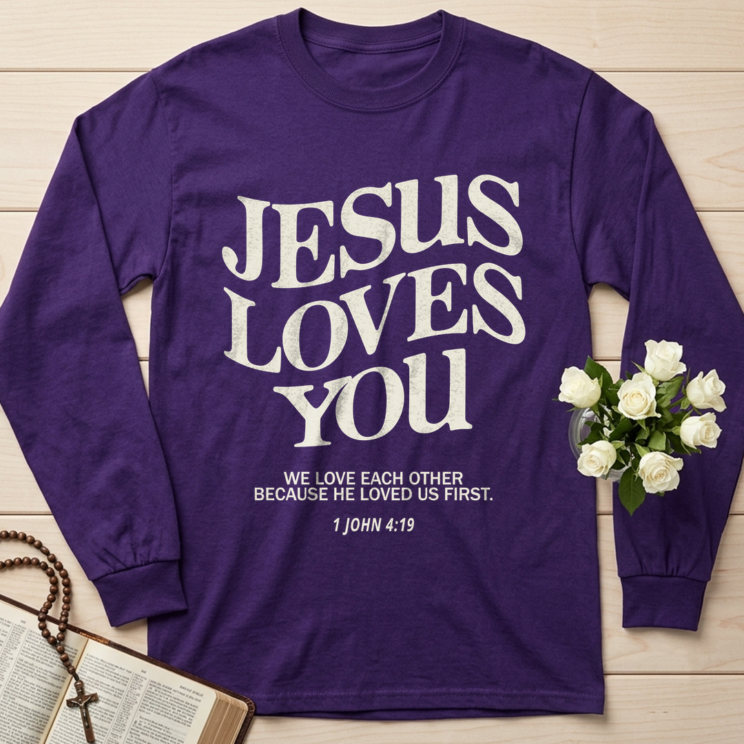 Jesus Loves You 1 John 4.39 01