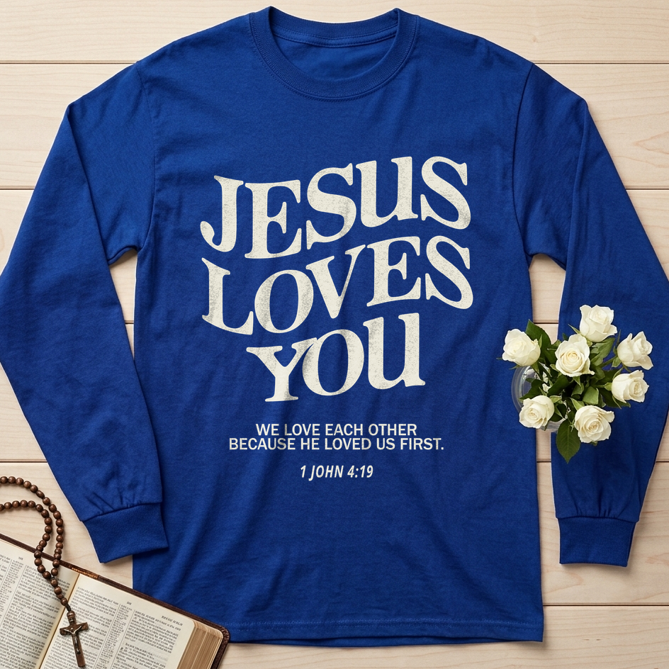 Jesus Loves You 1 John 4.39 01