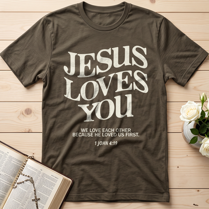 Jesus Loves You 1 John 4.39 01