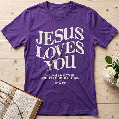 Jesus Loves You 1 John 4.39 01