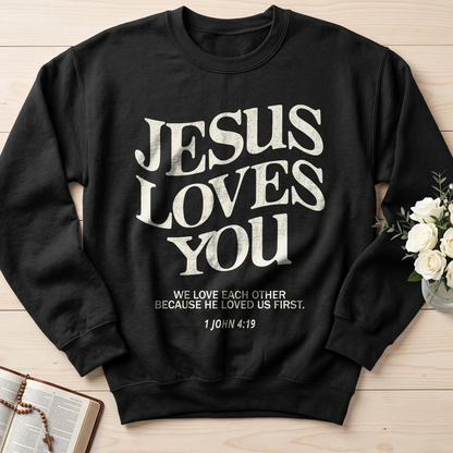 Jesus Loves You 1 John 4.39 01
