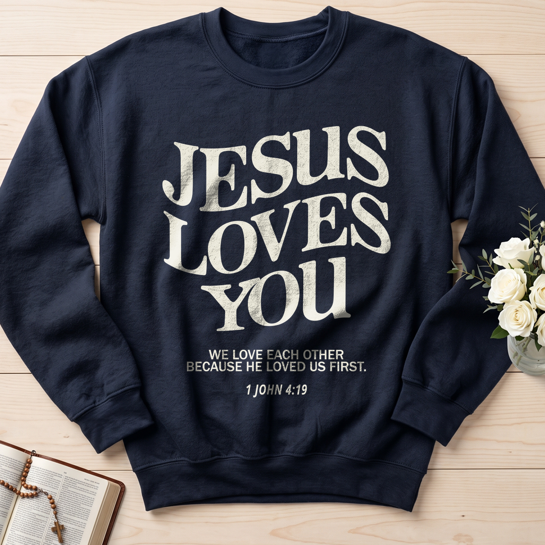 Jesus Loves You 1 John 4.39 01