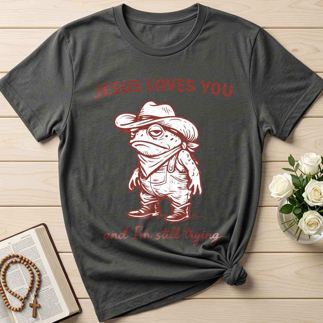Jesus Loves You And I'm Still Trying 01