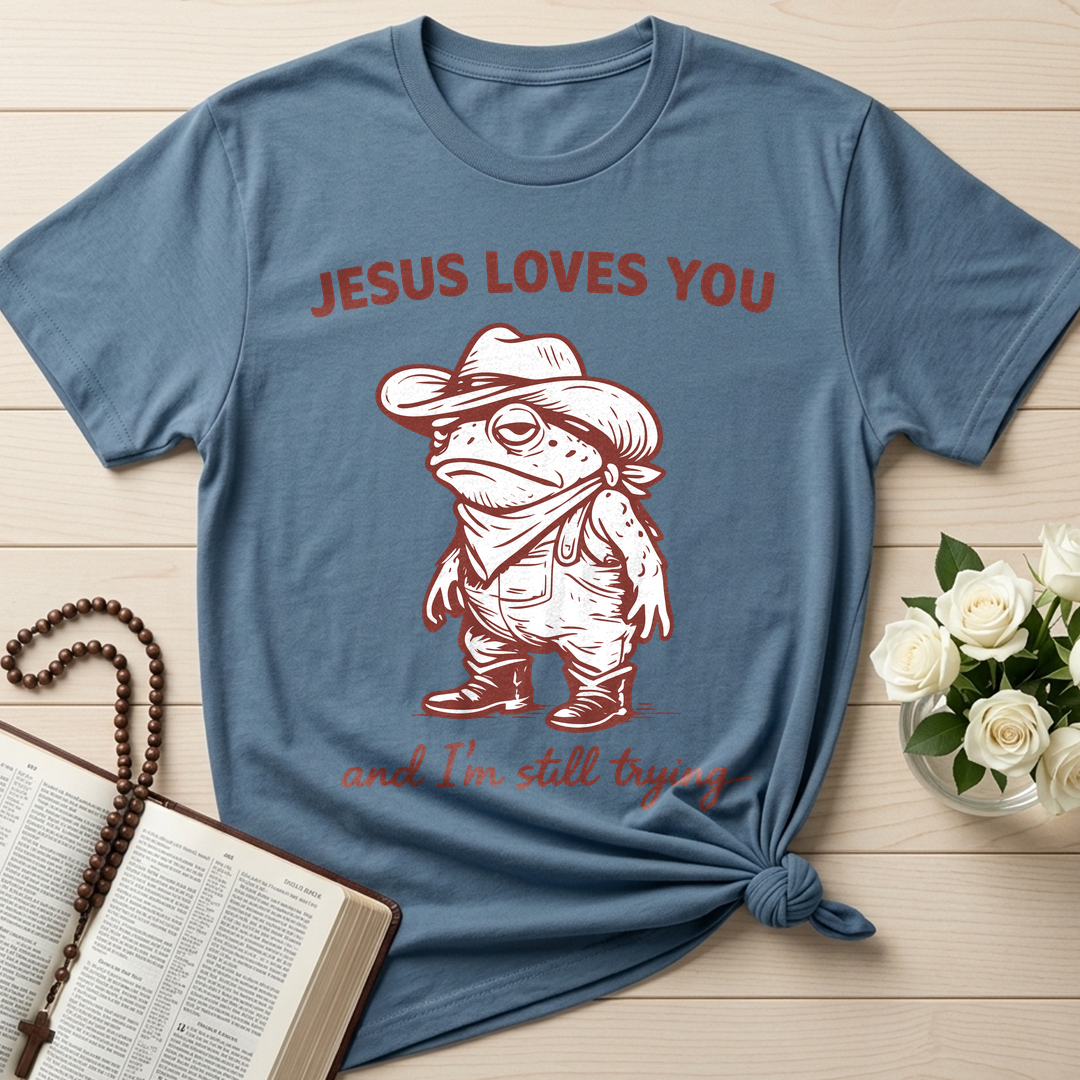 Jesus Loves You And I'm Still Trying 01