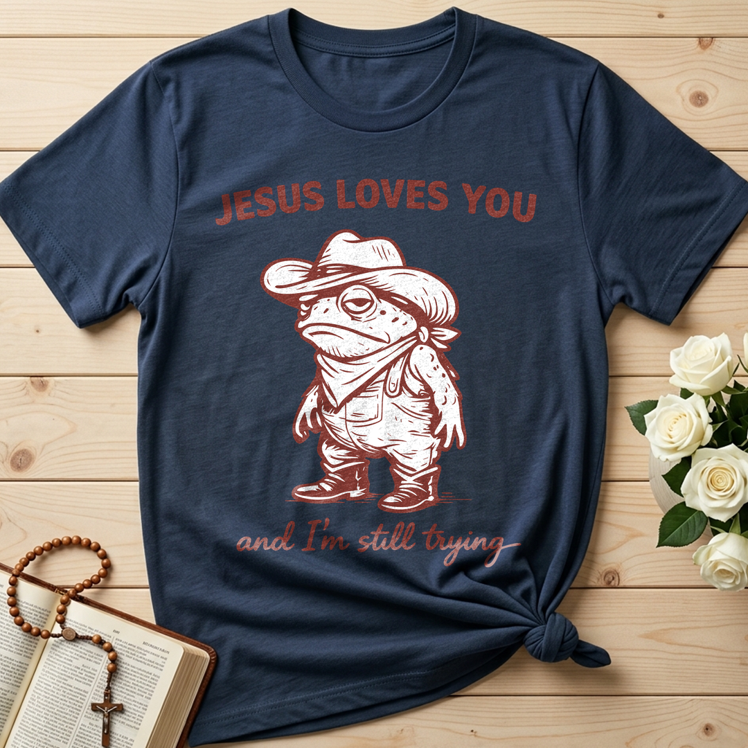 Jesus Loves You And I'm Still Trying 01