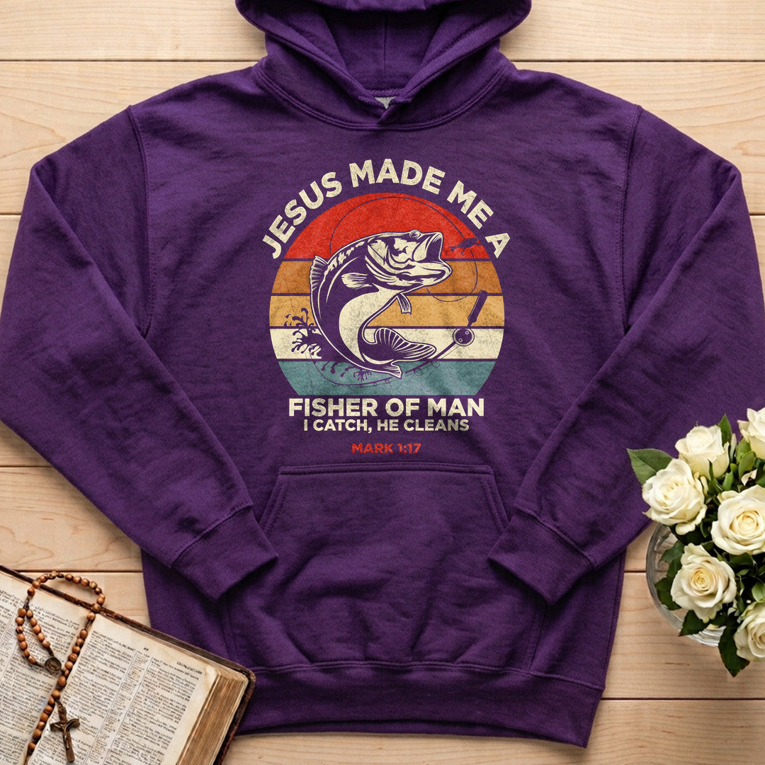 Jesus Made Me A Fisher Of Man I Catch He Cleans Mark 1.17 01