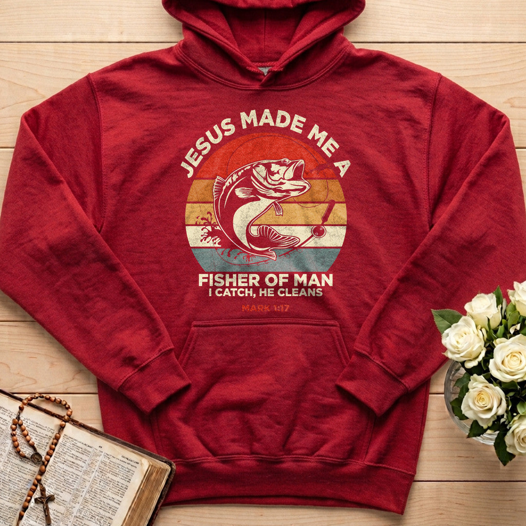 Jesus Made Me A Fisher Of Man I Catch He Cleans Mark 1.17 01